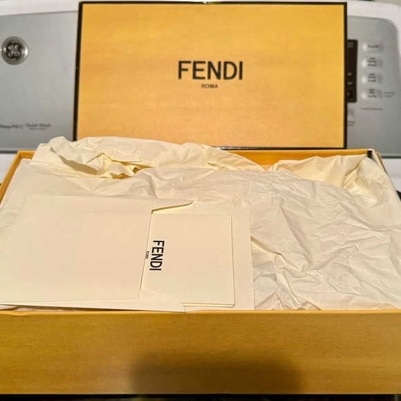 🚨🚨SOLD 🚨🚨Authentic✨✨EUC Fendi Espadrilles Shoes Authentic Luxury size9 - Picture 4 of 8